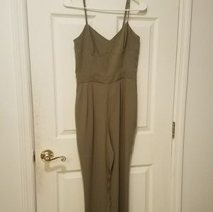 Stylish Army Green Jumpsuit